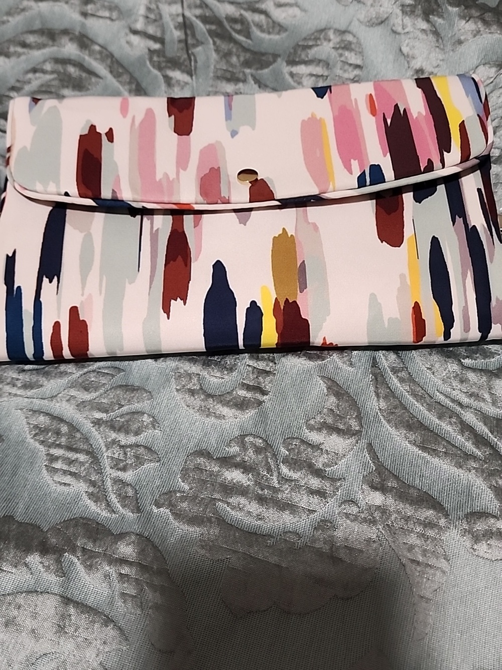 Multicolor Travel Clutch By Love & Lore